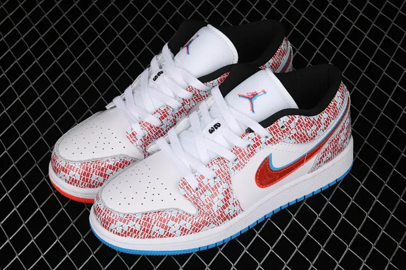 All categories Air Jordan Jordan series basketball shoes Air Jordan 1 Low Air Jordan 1 Low AJ1 Joe 1 naked eye 3D low-top basketball shoes DD1527-114